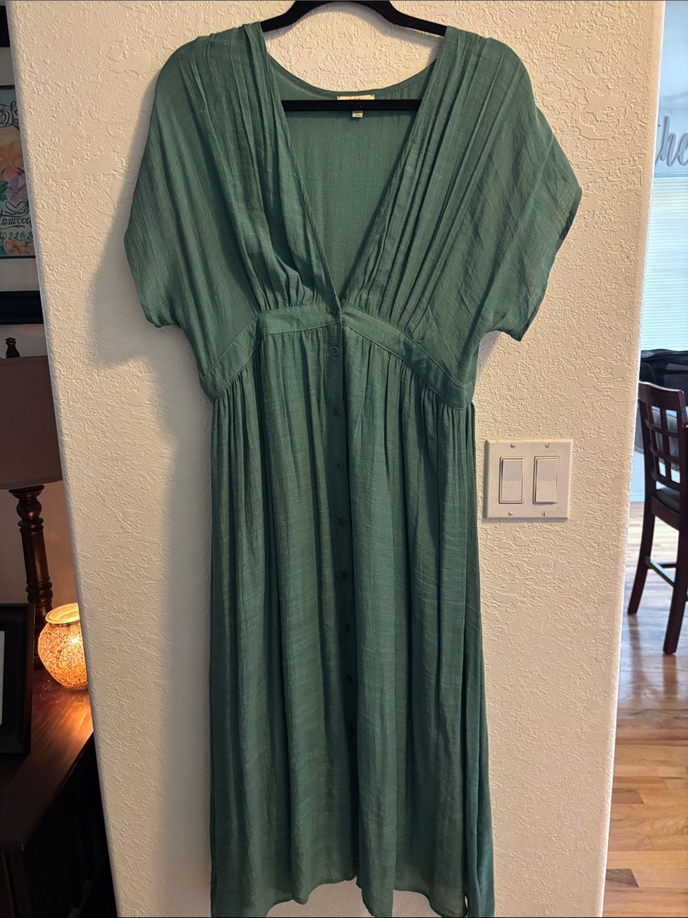 Kori Green Midi Dress